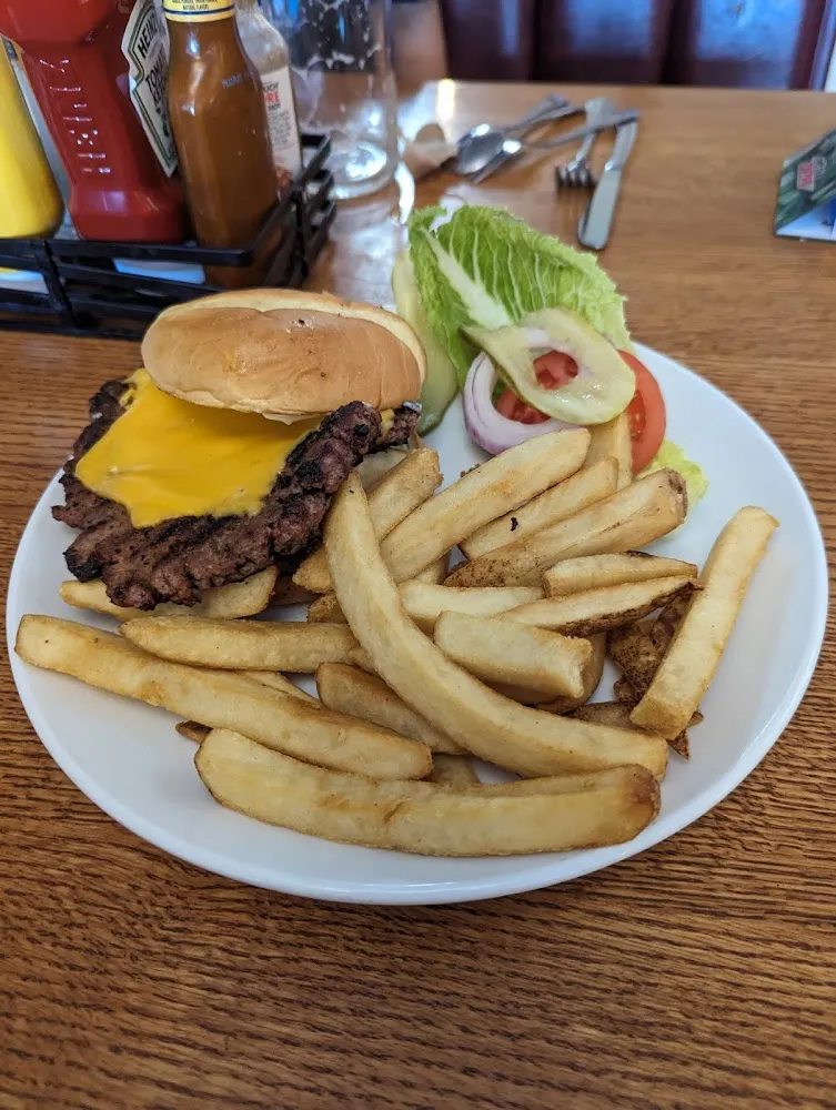 Cheeseburger and Fries
